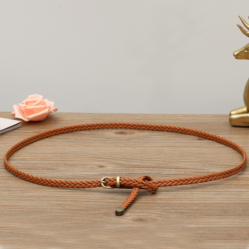 This Belt Is so Beautiful! Woven Belt for Women, Suitable for Dresses, Decorative Waist-Cinching, Simple and Versatile, Thin Belt This Belt Is so Beautiful! Woven Belt for Women, Suitable for Dresses, Decorative Waist-Cinching, Simple and Versatile, Thin Belt