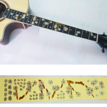Professional guitar fretboard inlaid shellfish stickers Cherry Tree personality enhancement fretboard Stickers Guitar accessories paddles