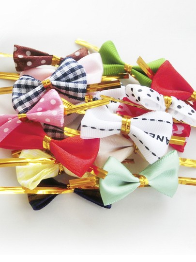 Золотая подарочная проволока для запечатывания упаковок, проволока для упаковки хлеба и продуктов, проволока для садоводства, удлиненная версия 38 см.