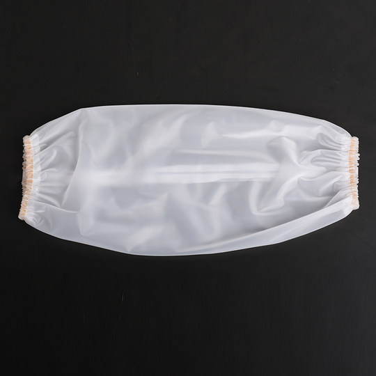 White Transparent New Pvc Sleeves, Waterproof and Oil-Proof, Kitchen Adult Sleeves, Work Women's Plastic Sleeves