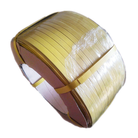 Half-Plastic Packing Straps, Manual Packaging Straps, Manual and Motorized Bundling Straps, Pp Yellow Promotional Straps, Factory Direct Sales