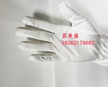 Ultra-fine dust-free cloth gloves jewelry store glasses wipe special work gloves do not fall off etiquette white gloves