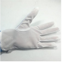 True conductive wire anti-slip antistatic point rubber glove striped hand-heart point bead glove Jiang Zhejiang-Shanghai whole box