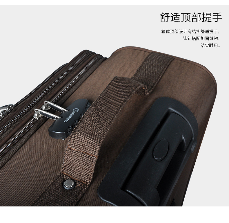 WINPARD đàn ông xe đẩy hành lý va li và phụ nữ có công suất lớn caster 20-inch 24-inch hộp làm dịu 98.006 - Va li vali supreme