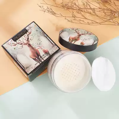 Trend excellent products cheap makeup elk powder light control oil makeup powder concealer brightening lasting shake sound live