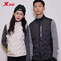 Year-end promotion special mens and womens down jacket professional running jacket warm lightweight sports top vest vest