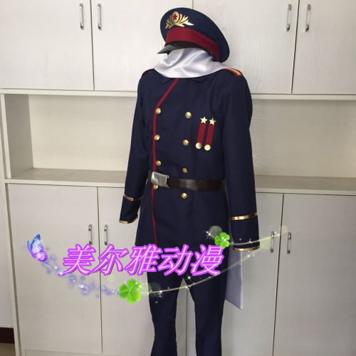 Hetalia Aph Former Soviet Union Ilya Cosplay Costume