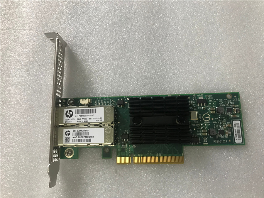 HP 779793-B21 546SFP+ 790314 779791-001 10GB NIC MCX312B