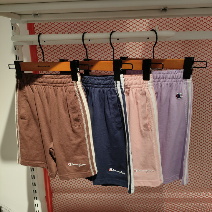 Champion Children's Striped Shorts for Boys and Girls, Size 26, Summer Casual Sports Shorts Uy86Kz548J