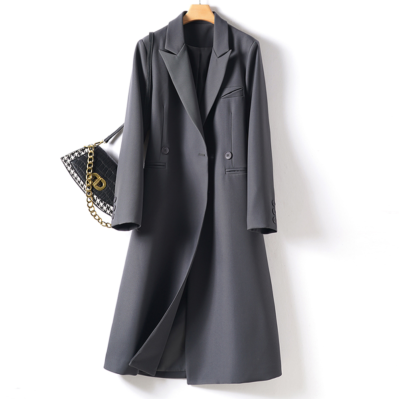 Windbreaker Jacket for Women 2024 Autumn New Style High-End Loose Slimming Double-Breasted Casual Versatile Blazer Coat Windbreaker Jacket for Women 2024 Autumn New Style High-End Loose Slimming Double-Breasted Casual Versatile Blazer Coat