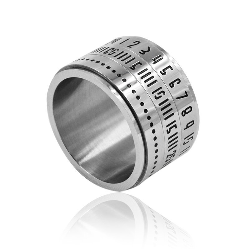 Bague homme OTHER   en Acier au titane - Ref 3087325 Image 5