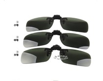 Polarizing mirror clip sunglasses clip can be night vision goggles driving fishing myopia glasses Sunglasses men and women tide specials