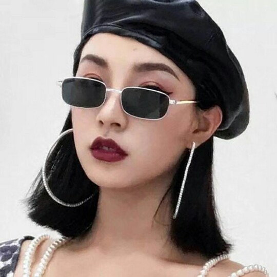 Ho Jiang Hai Tongan Metal Sun Glasses Flat Light Myopia box Men's retro Sun glasses Female Han version Chaoyuan Cebu Wind Street