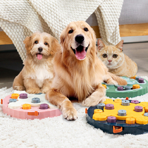 Pet puzzle food leaking ball dog bowl cat bowl sniffing feeder maze slow food plate training dog relieve boredom Fengrong toys