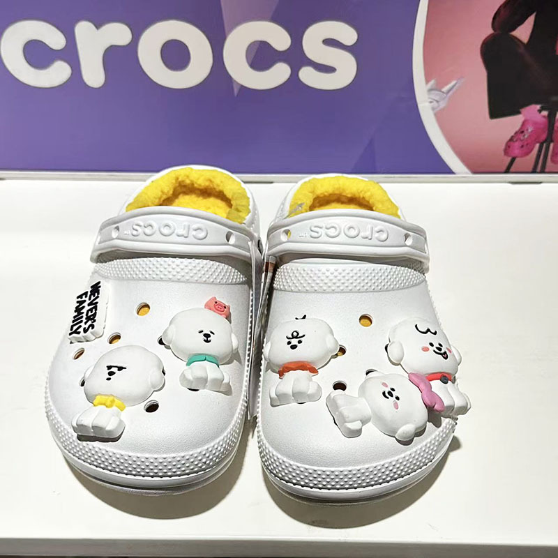 Crocs Never Family Xcrocs Clogs Warm Cotton Shoes Slippers Unisex 207768