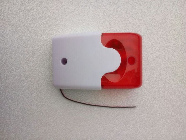 RHD-103 sound and light siren audible and audible sound and light buzzer burglar alarm light sound and light horn