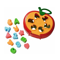 Outlet Japan West Pine House Original Fitted Apple Styling Shape Cognition Building Kit Awareness Color Childrens Toys