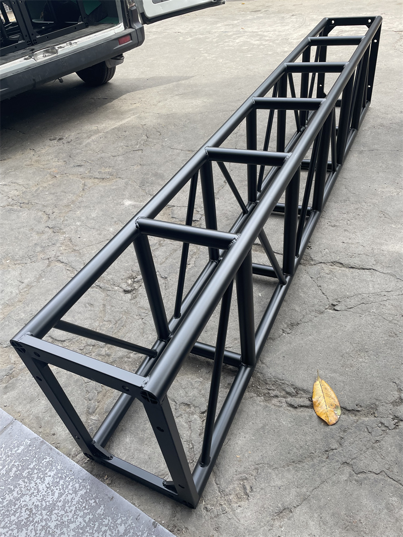 Aluminum alloy truss lighting frame 400 Truss frame ) 300 longdoor frame ) space black stage truss truss