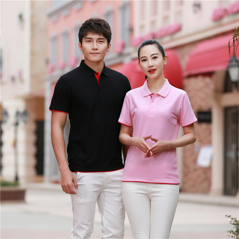 Paddle polo shirt custom T-shirt printing clothes double-under swing color color color color color color printed logo