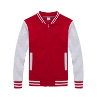 518 Обычные красные серого и белые рукава