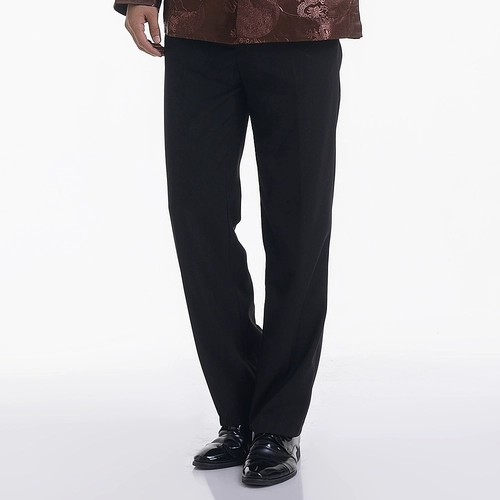 Рабочие черные штаны, свободный прямой крой