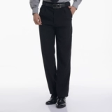 Рабочие черные штаны, свободный прямой крой