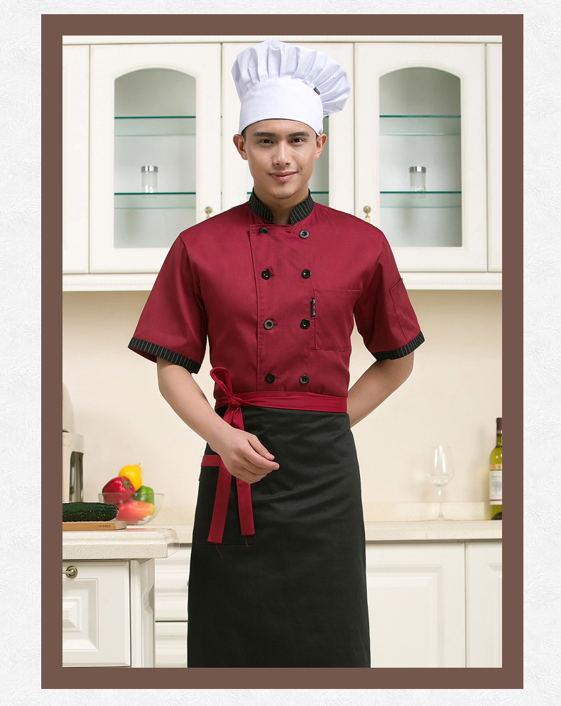 Veste chef cuisinier en polyester - Ref 1910864 Image 24