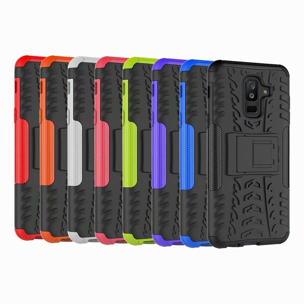 三星A6 Plus 2018炫纹二合一支架手机壳A6+磨