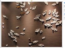 Device painting decorative painting physical painting wall wall decoration art post-modern simple European model room installation wall painting