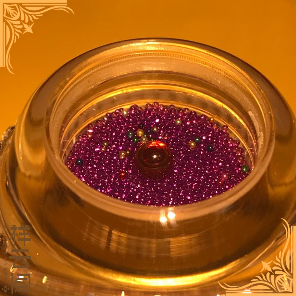 Sakyamuni Buddha Purple Purple Phantom solid sub a bottle of three thousand for the Schlittagau box 12 years old shop