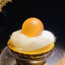  Myanmar invites Shakyamuni Buddhas brain top wheel sturdy size 26mm Marriage offering Stupa Gawu box