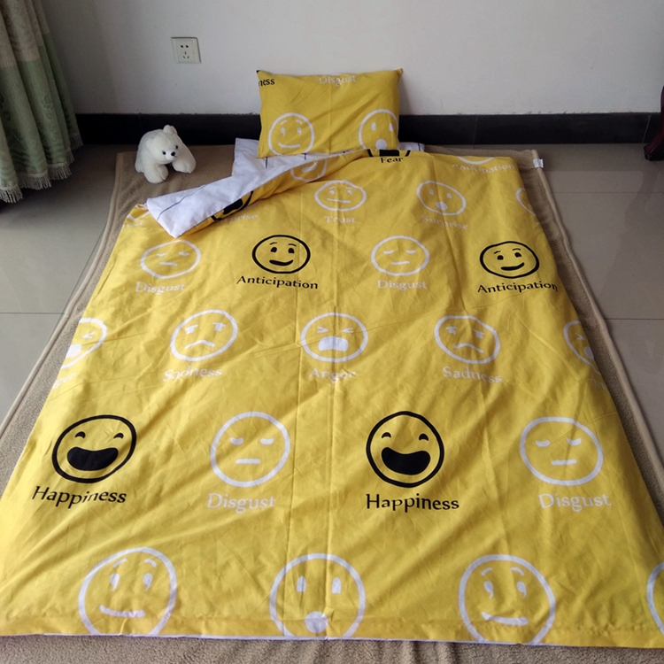 Mẫu giáo chăn ba mảnh bông cotton quilt cover bé trẻ sơ sinh trẻ em ngủ trưa sáu mảnh vào bộ đồ giường