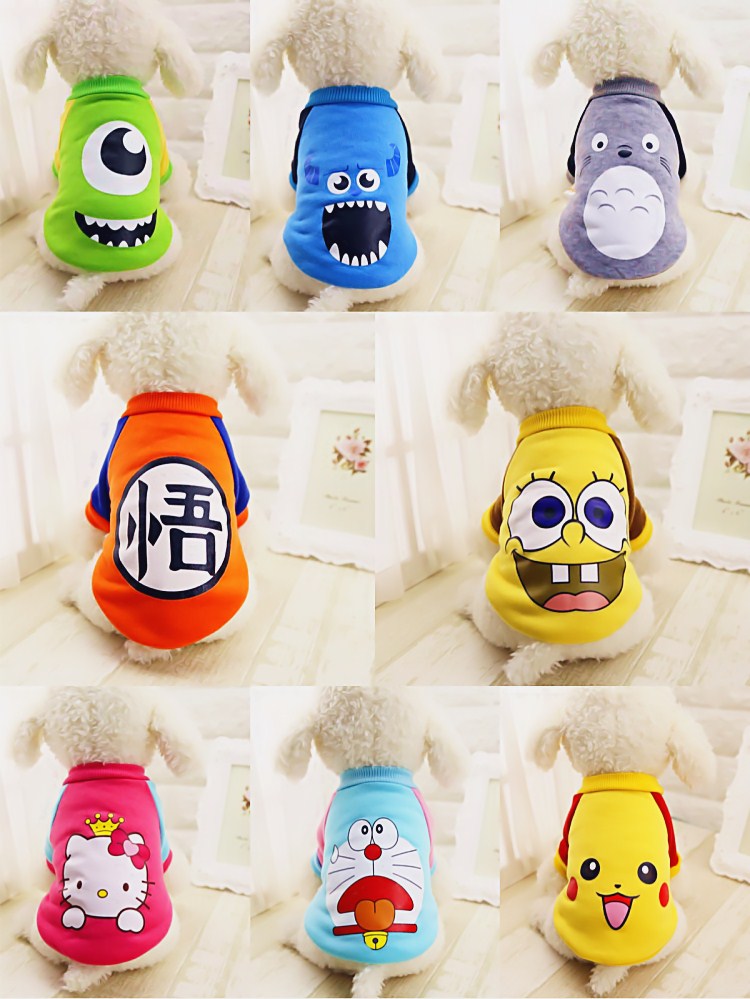 Xử lý quần áo chó quần áo mùa xuân và mùa thu Teddy VIP hơn Xiong Bomei chó con chó nhỏ chó và chó con trang phục thú cưng - Quần áo & phụ kiện thú cưng áo mèo