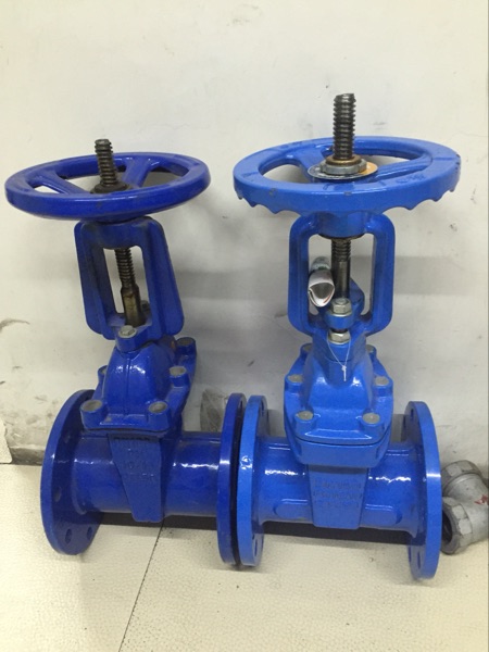 RVHX-16Q national standard flange rubber soft sealing Mingpole gate valve Z41X-16 soft sealing long pole gate valve