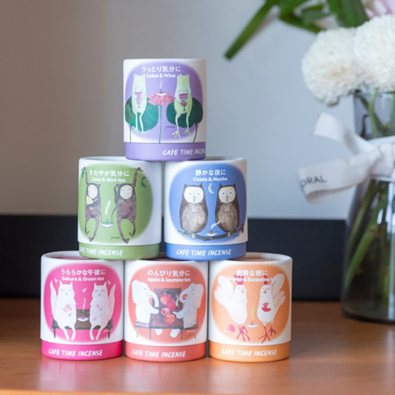 Japanese fennel nipponkodo idle moment Japanese natural cone-shaped tower fragrance home indoor fragrance