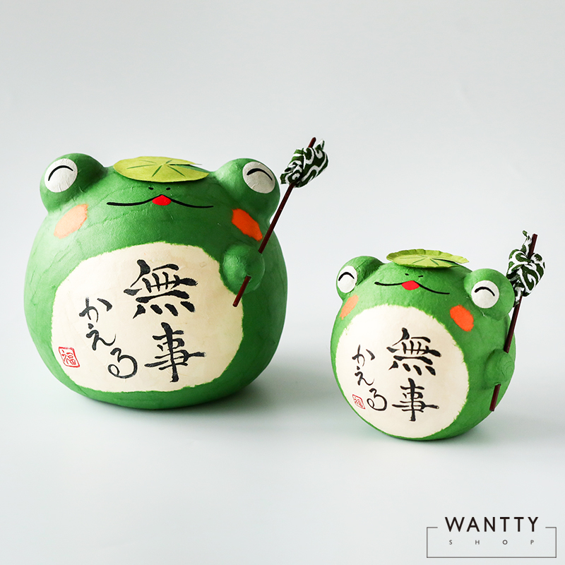 Spot Kyoto, Japan imported handicrafts and paper for travel frog ornaments in and out of peace home gifts