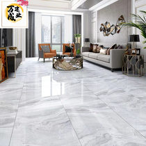 Foshan Grey Living Room Tile Floor Tile Ground Floor Tiles 600x1200 Through Body Marble Background Wall Large Board