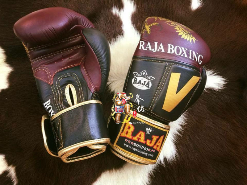 RAJA Thailand original imported head - coat boxing gloves for men and women