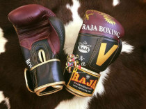 RAJA Thailand imported first layer cowhide Muay Thai fighting gloves men and women boxing gloves