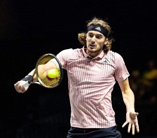 Adidas Adidas Tennis Clothing Men's Australian Open Tsitsipas Tim Short-Sleeved Shorts H67126H67147