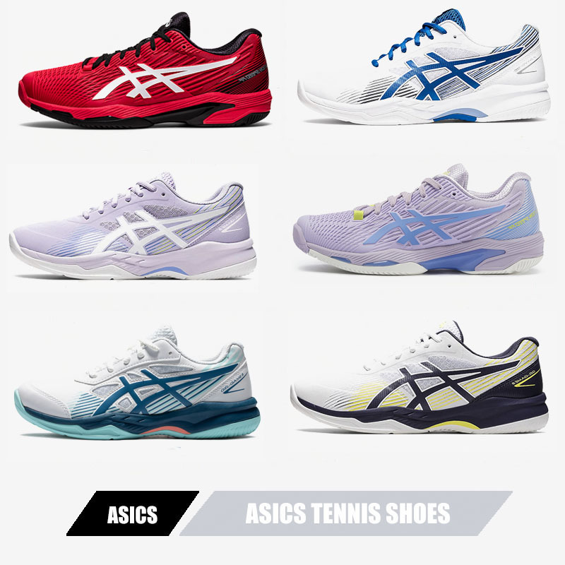 Authentic Asics Tennis Shoes for Men and Women, New Professional Sports Shoes R9 Game8 Speed Ff2