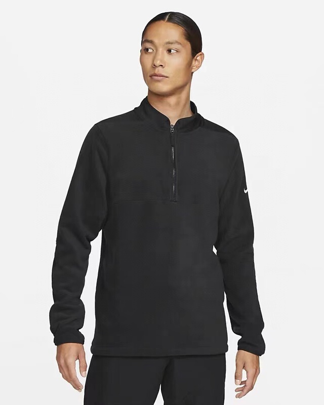 Nike Men's Golf Long-Sleeved Vest Comfortable Stand-Up Collar Zipper Sports Casual Single Vest Dq4574
