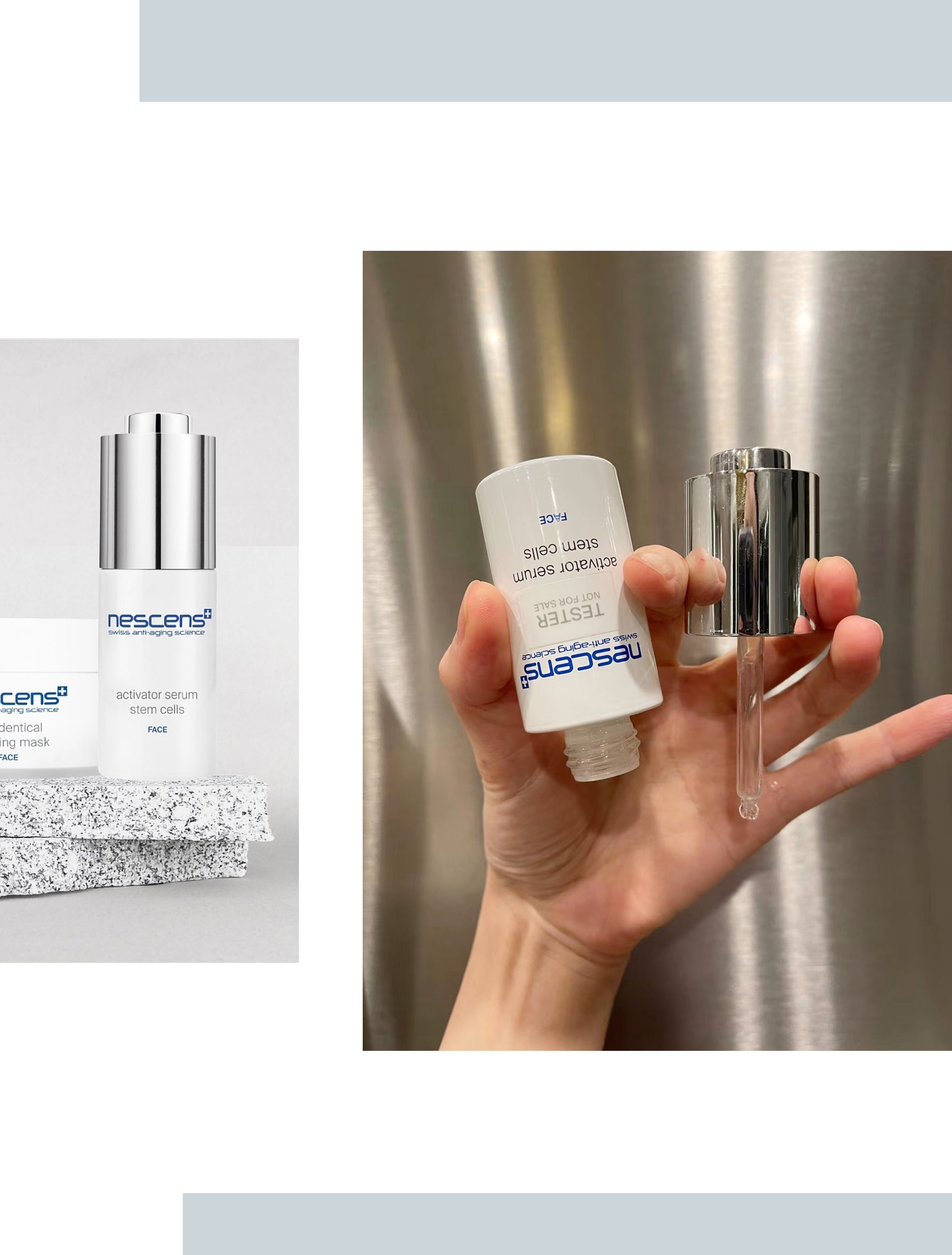 HN direct mail medium-like Nescens gan cell essence anti-aging firming repair stable anti-sensitive 7ml serum