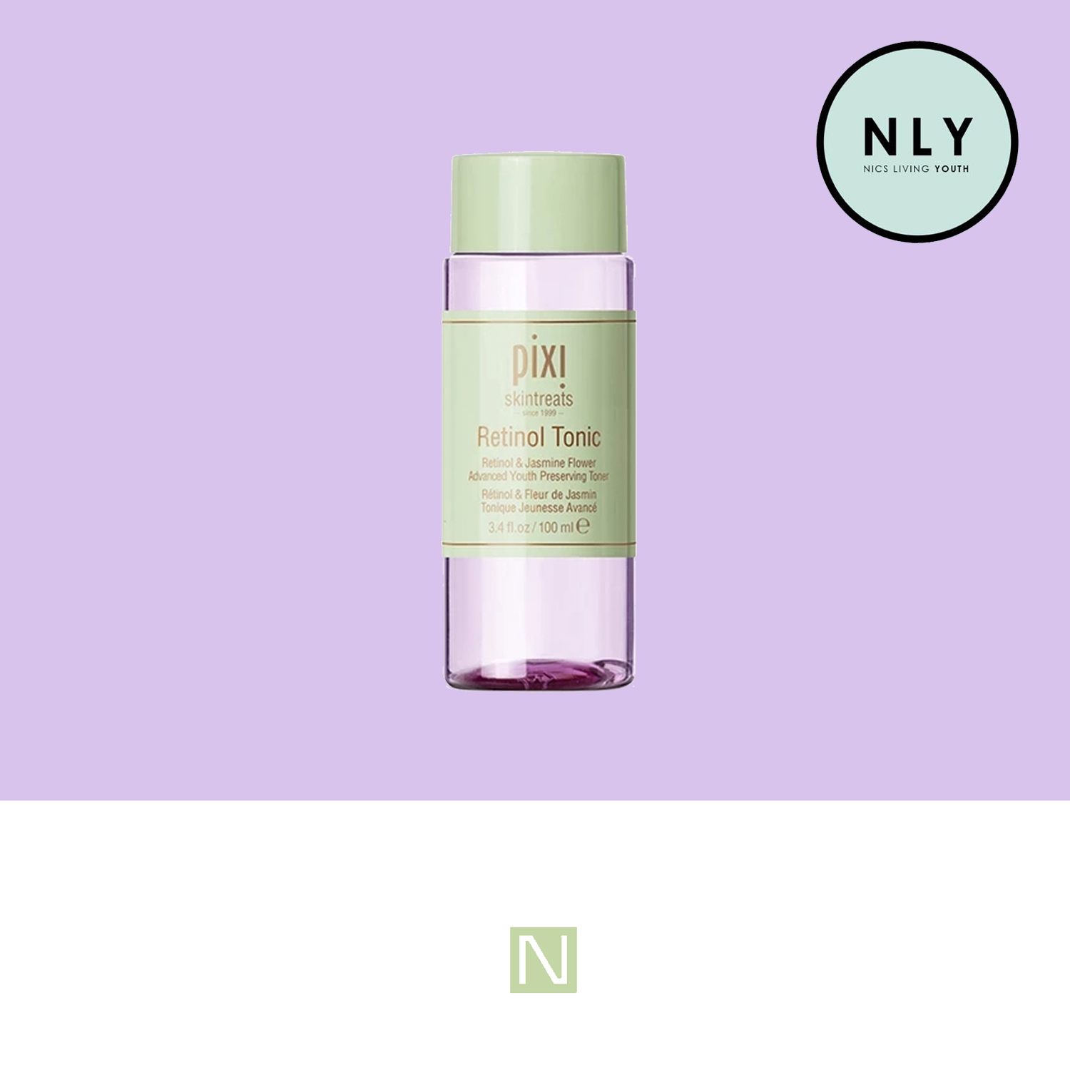 NLY-Hong Kong Warehouse Pixi Retinol Tonic Retinol Anti-Wrinkle Toner 100ml Antioxidant