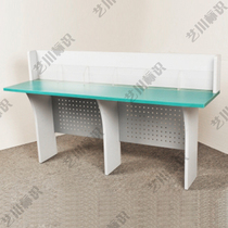 State Grid against the wall writing Station power for filling single table (steel plate punching plastic density board acrylic box)