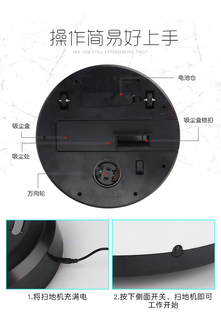 Quét mô hình sạc robot Máy làm sạch tự động hộ gia đình Máy hút bụi thông minh lười biếng quét đất mới - Robot hút bụi robot hút bụi lau nhà ecovacs t5