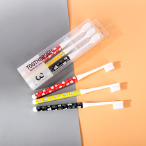 Japanese childrens soft hair toothbrush soft hair fine hair small head 6 + years 7-10-11-12 years old cartoon cute student