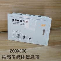 Multimedia information box 200 * 300 distribution box weak electric box wiring box home fiber distribution box 200X300