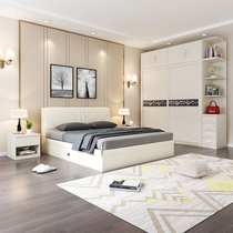 Bedroom Furniture Suite Combined Master Bed Double Bed Wardrobe Dressing Table Simply Modern Furnishing Room Private