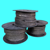 High-pressure graphite packing high temperature resistant pure graphite wire clip iron wire flexible packing valve water pump sealing packing tetrafluoroethylene